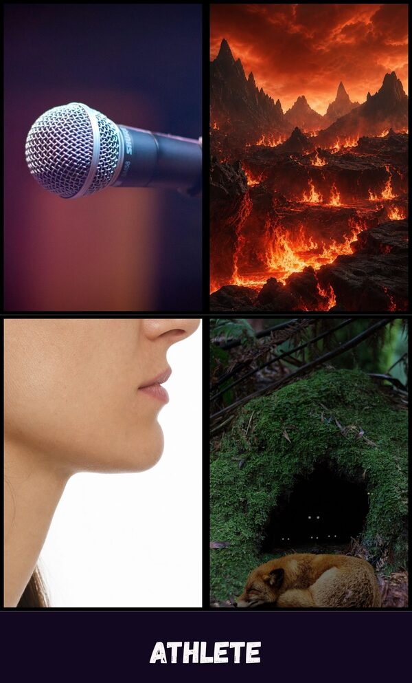 Mic, hell, jaw, den